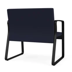Waterfall Bariatic Chair in Standard Fabric, Sled Base