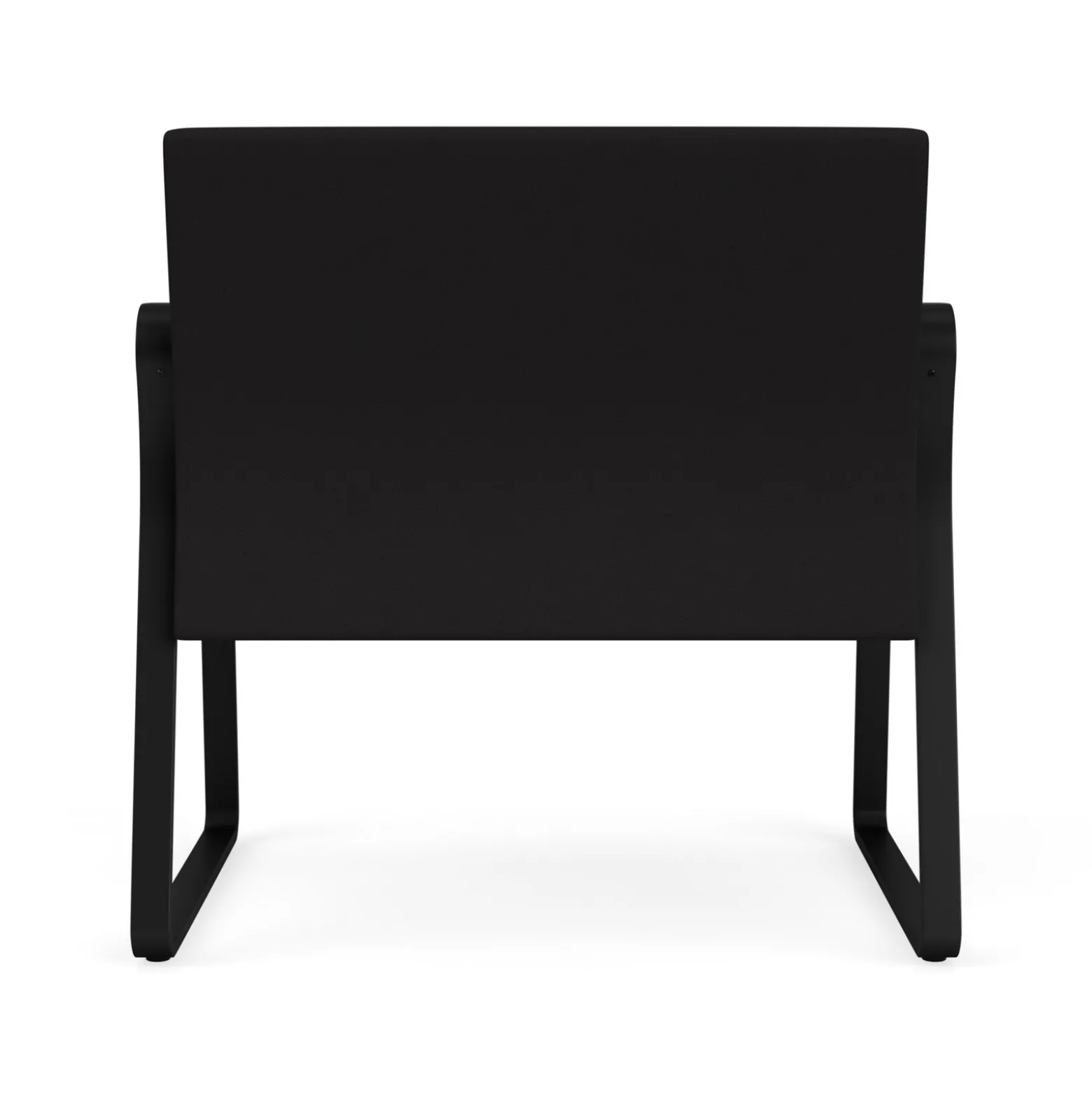 Waterfall Bariatic Chair in Standard Fabric, Sled Base