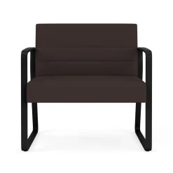 Waterfall Bariatic Chair in Standard Fabric, Sled Base