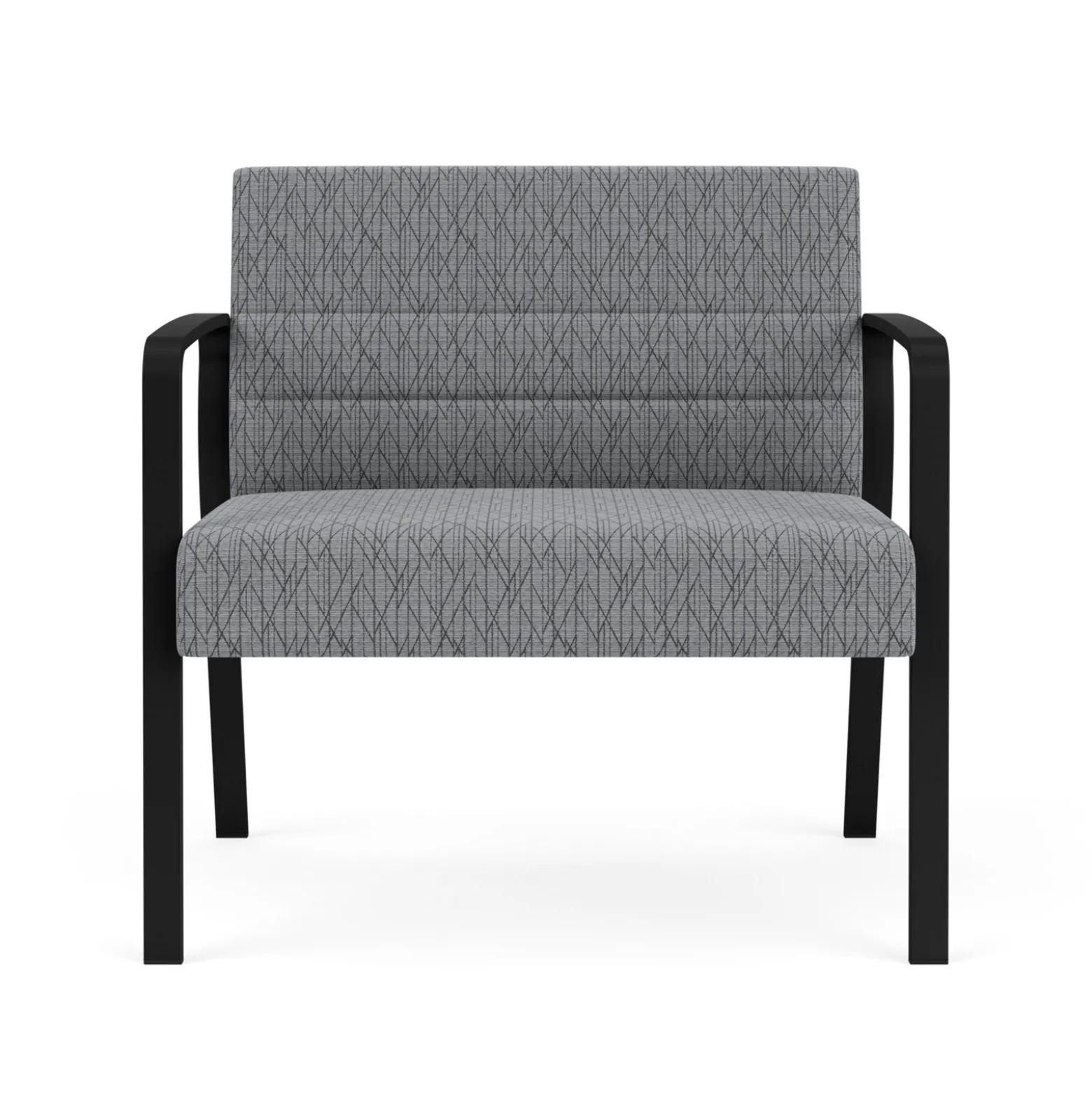 Waterfall Bariatric Chair in Designer Upholstery, 4-leg Base