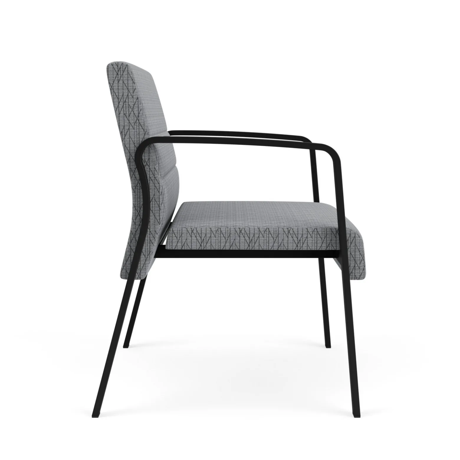 Waterfall Bariatric Chair in Designer Upholstery, 4-leg Base