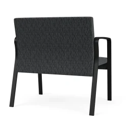 Waterfall Bariatric Chair in Designer Upholstery, 4-leg Base