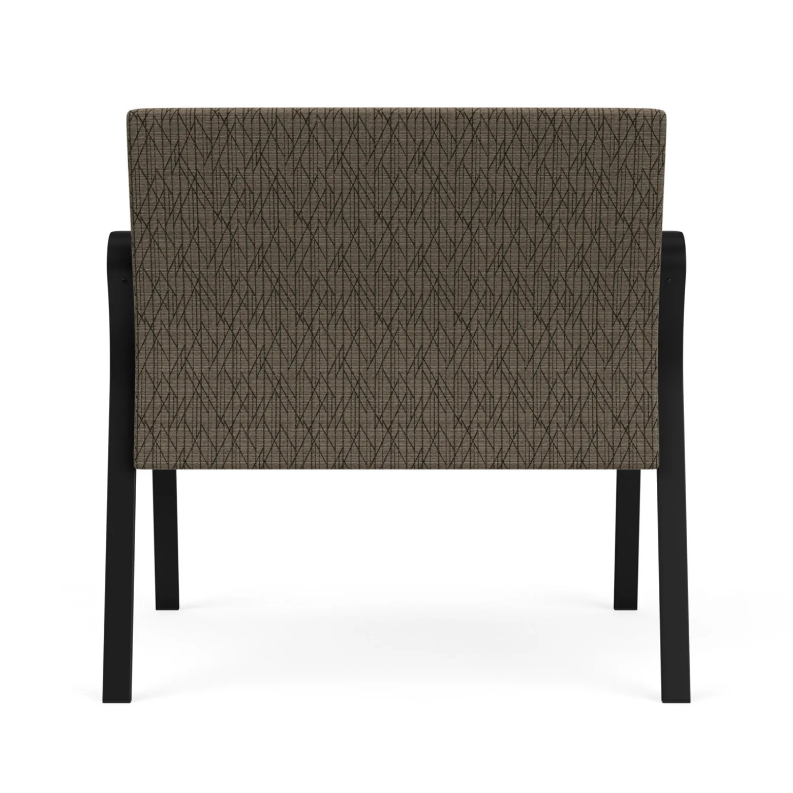 Waterfall Bariatric Chair in Designer Upholstery, 4-leg Base