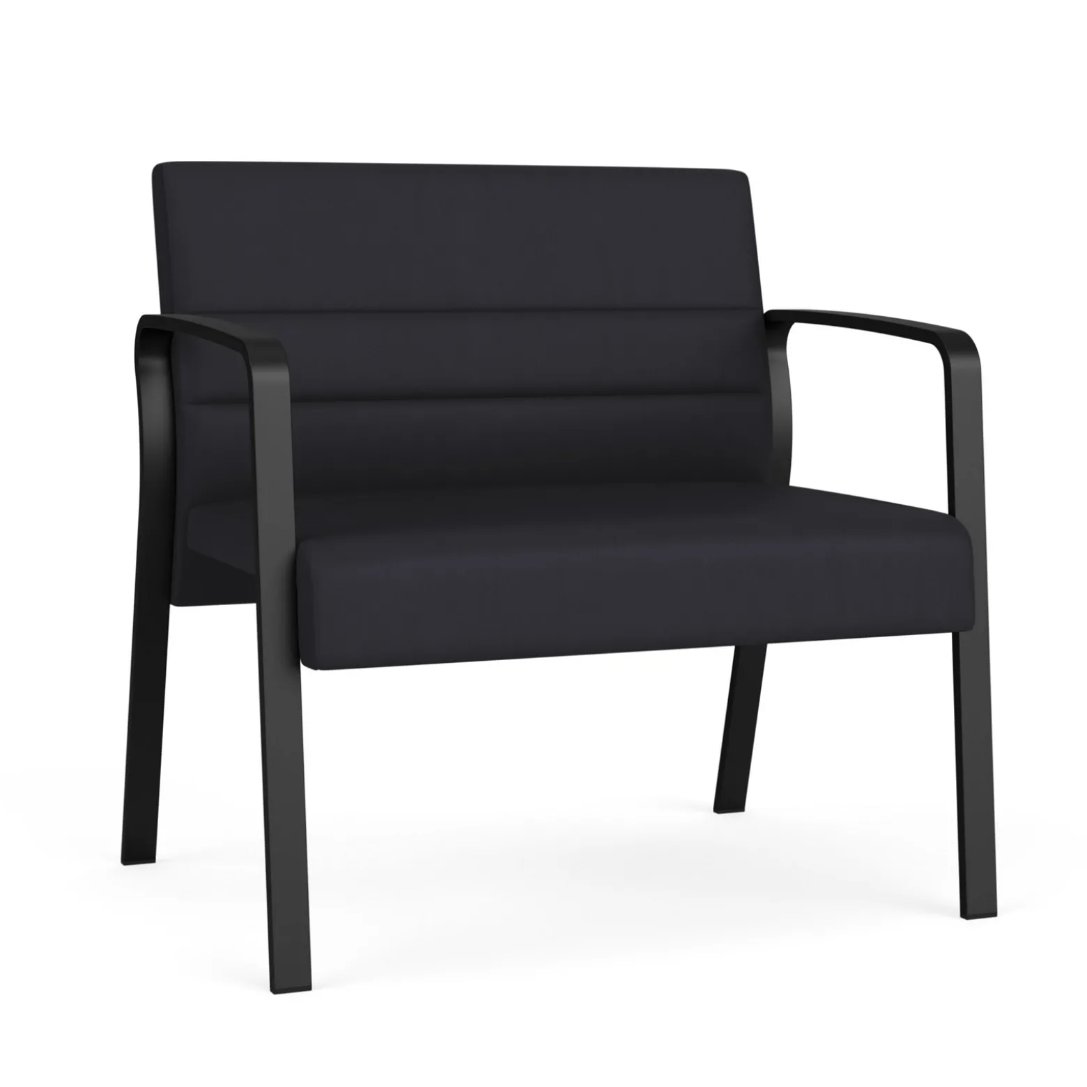 Waterfall Bariatric Chair in Designer Upholstery, 4-leg Base