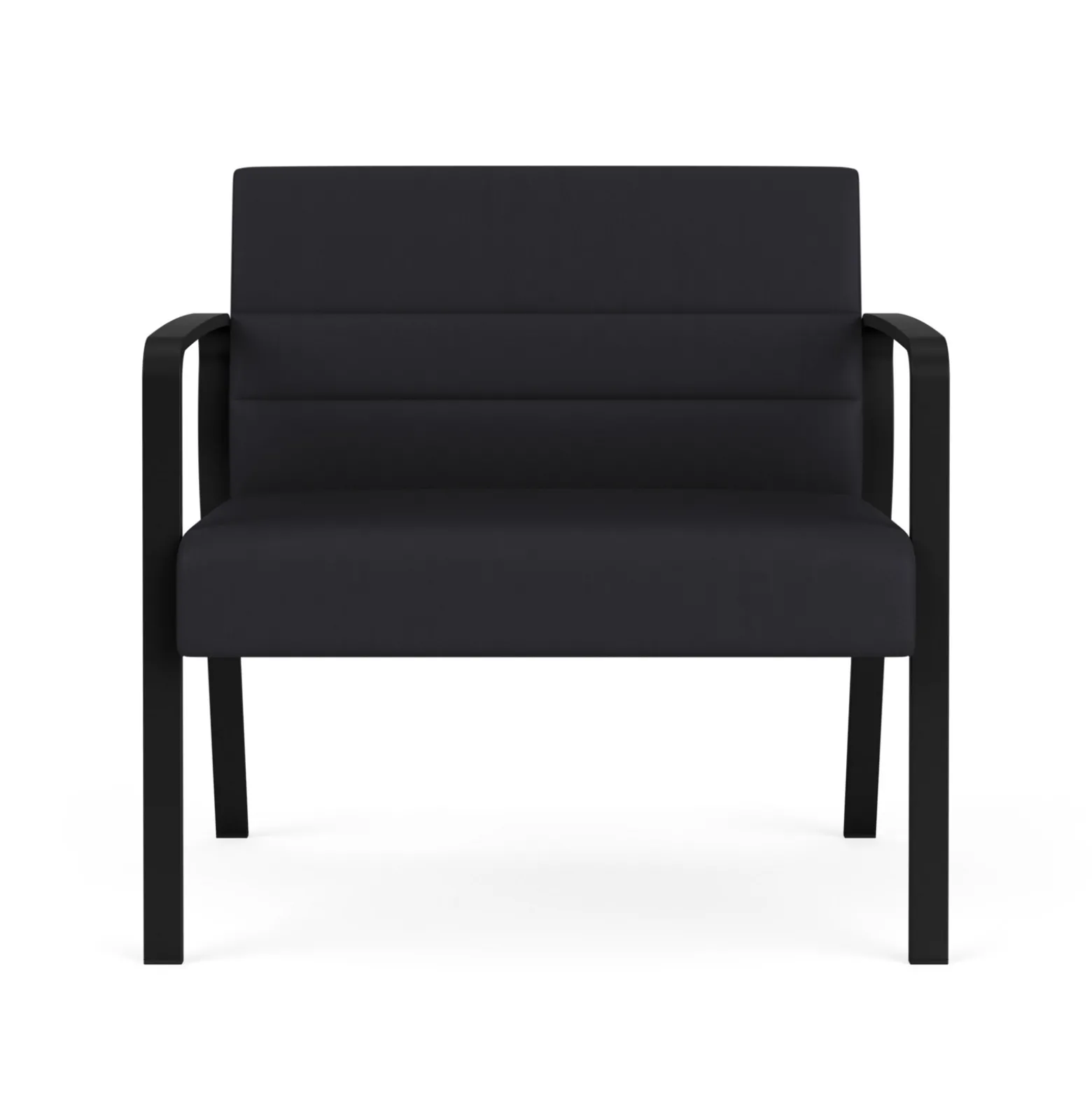 Waterfall Bariatric Chair in Designer Upholstery, 4-leg Base