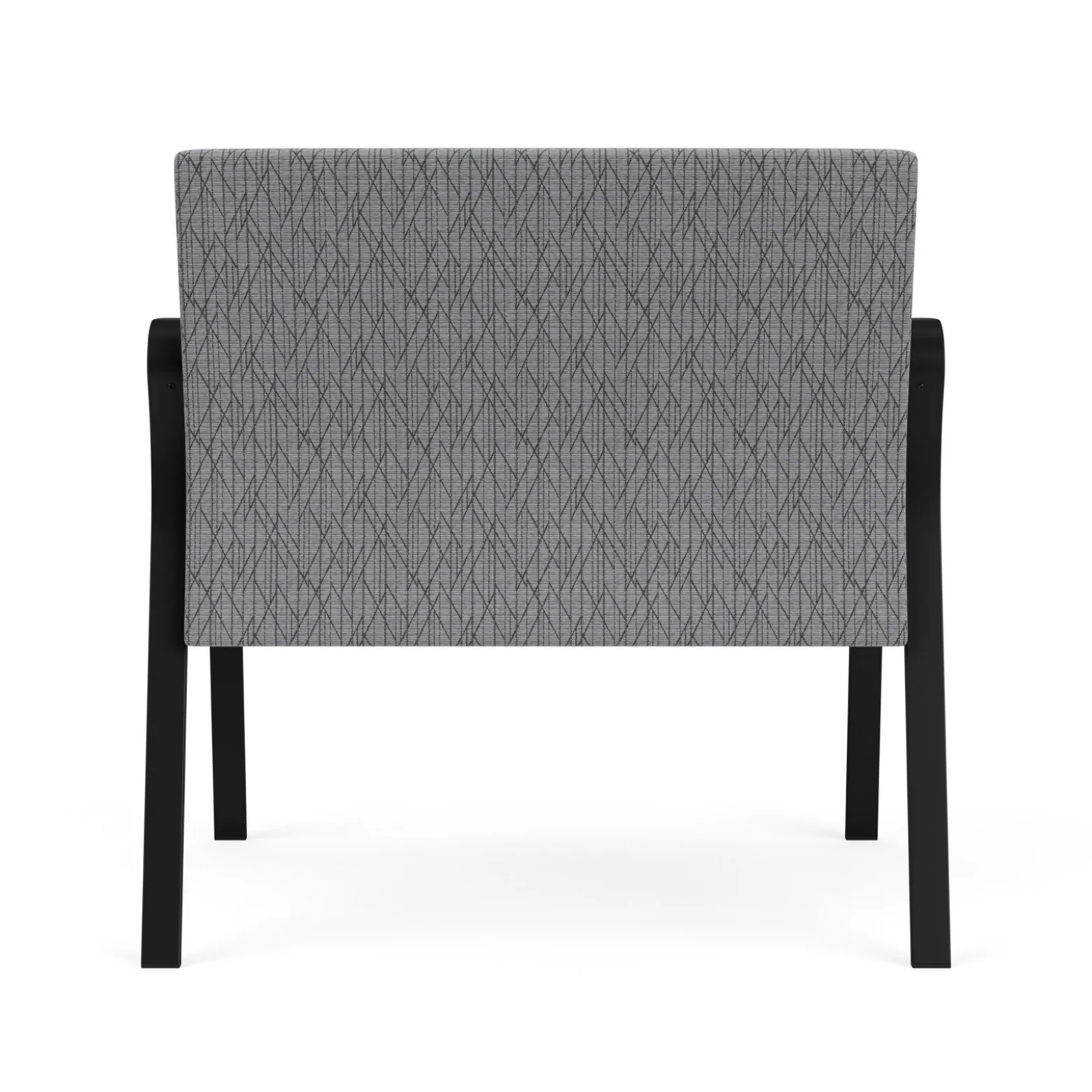 Waterfall Bariatric Chair in Designer Upholstery, 4-leg Base