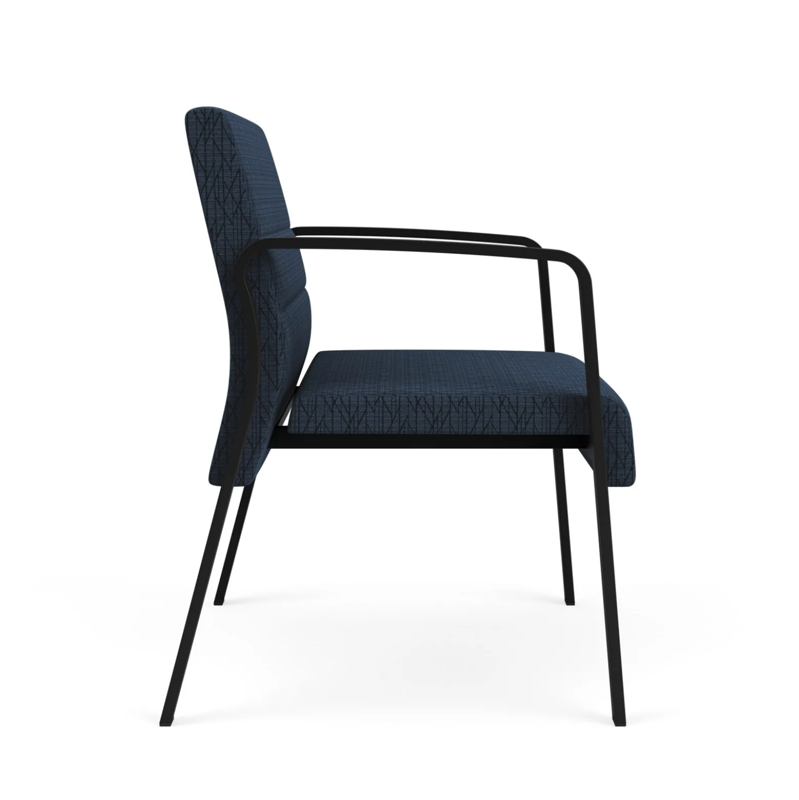 Waterfall Bariatric Chair in Designer Upholstery, 4-leg Base