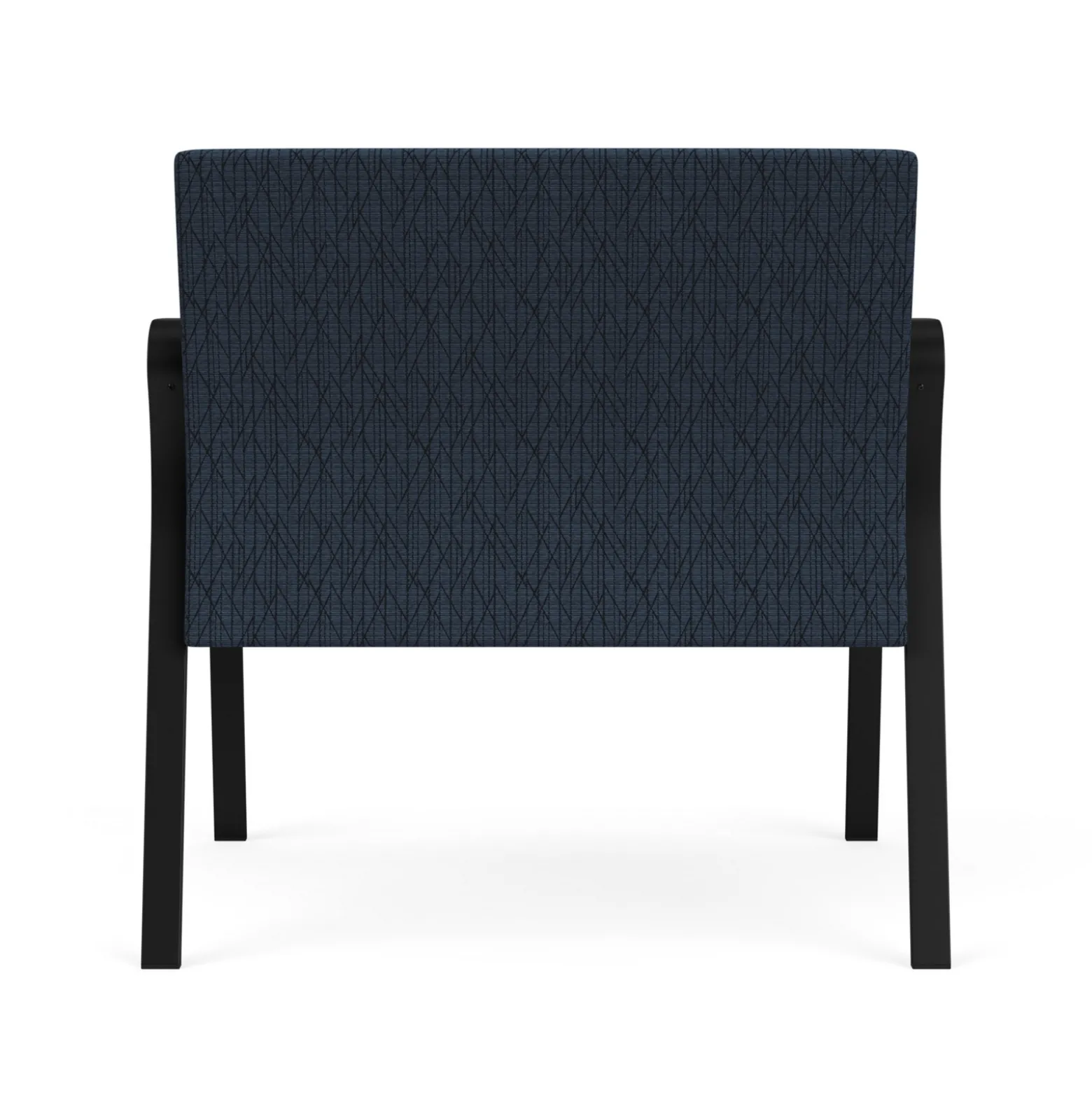 Waterfall Bariatric Chair in Designer Upholstery, 4-leg Base