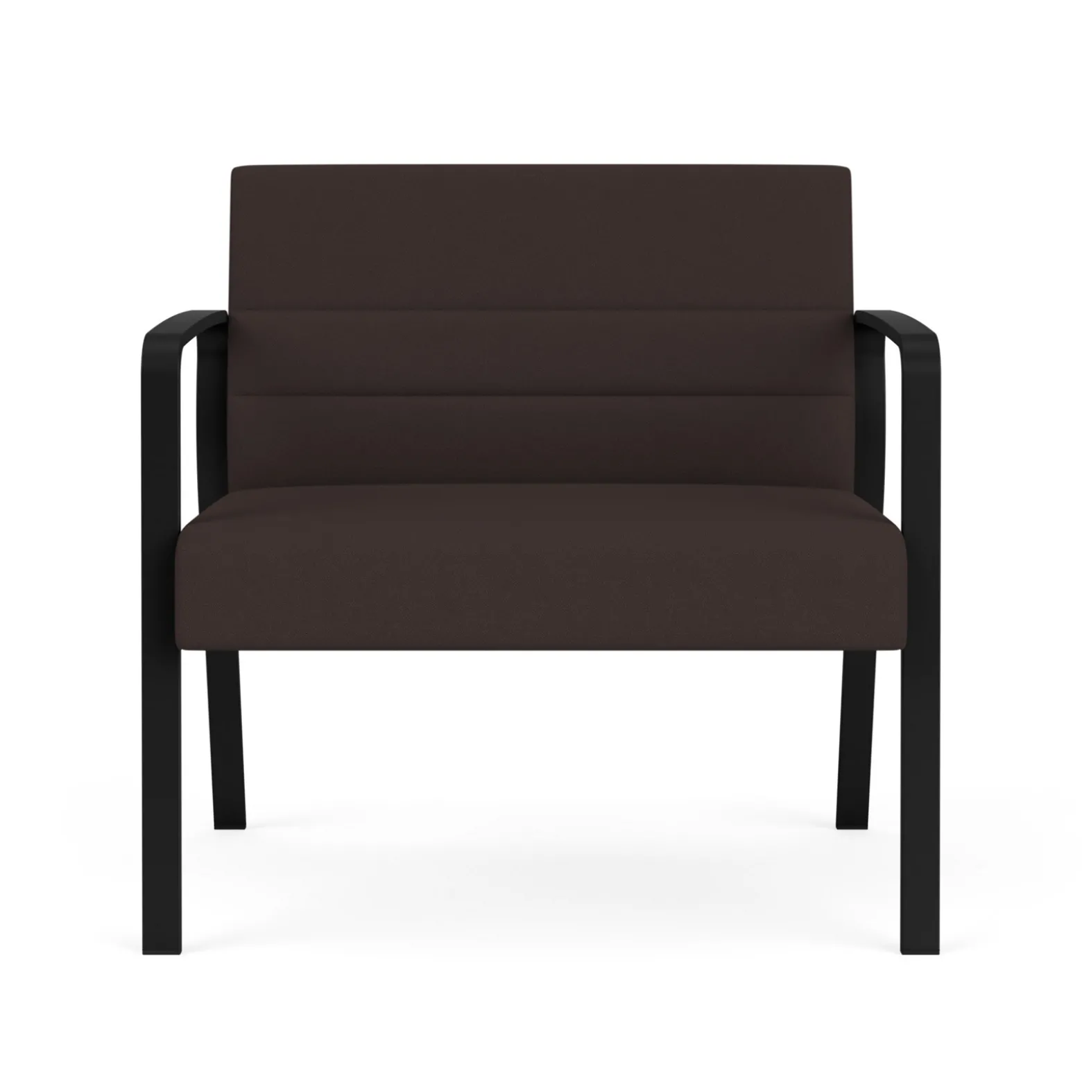 Waterfall Bariatric Chair in Standard Fabric, 4-Leg Base