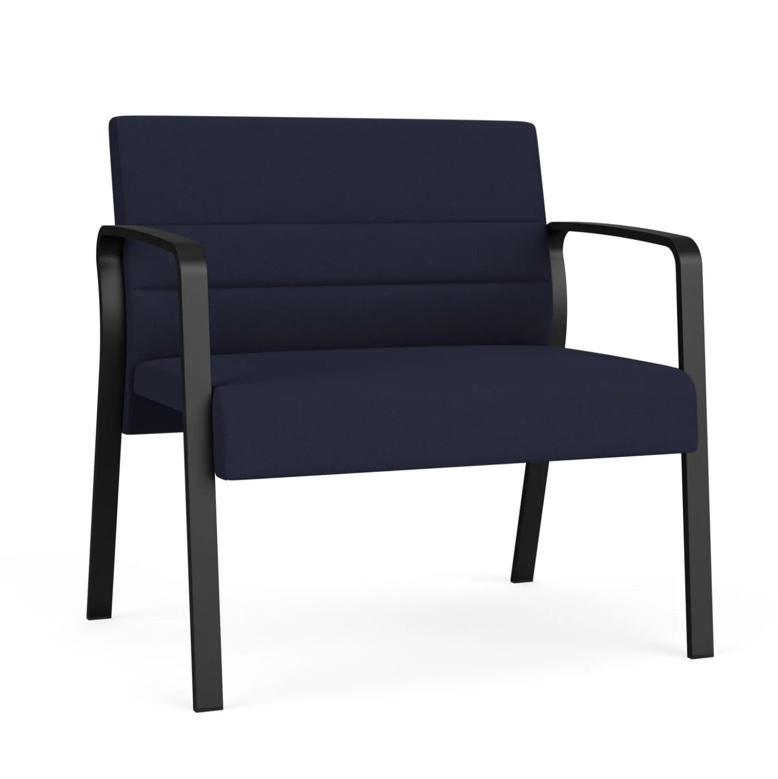 Waterfall Bariatric Chair in Standard Fabric, 4-Leg Base