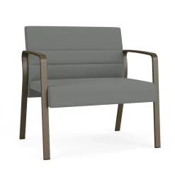 Waterfall Bariatric Chair in Standard Fabric, 4-Leg Base