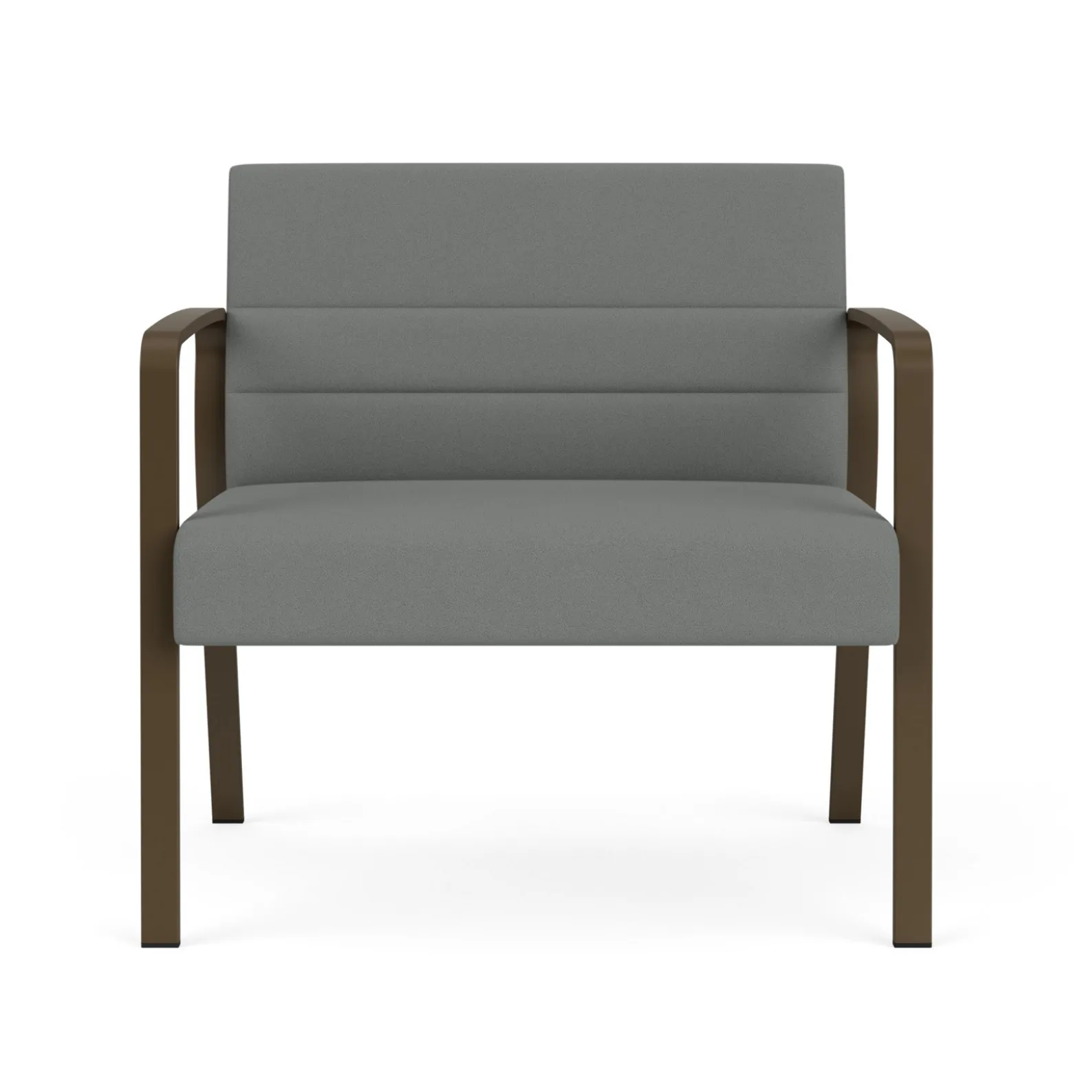 Waterfall Bariatric Chair in Standard Fabric, 4-Leg Base