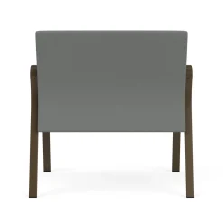 Waterfall Bariatric Chair in Standard Fabric, 4-Leg Base