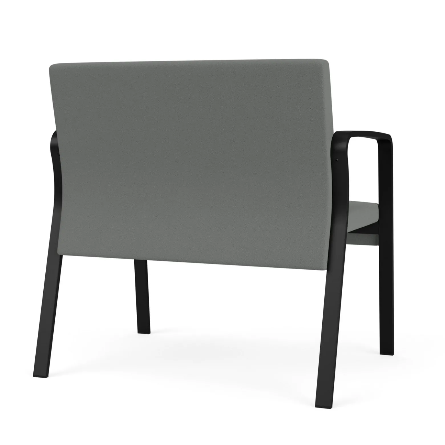 Waterfall Bariatric Chair in Standard Fabric, 4-Leg Base