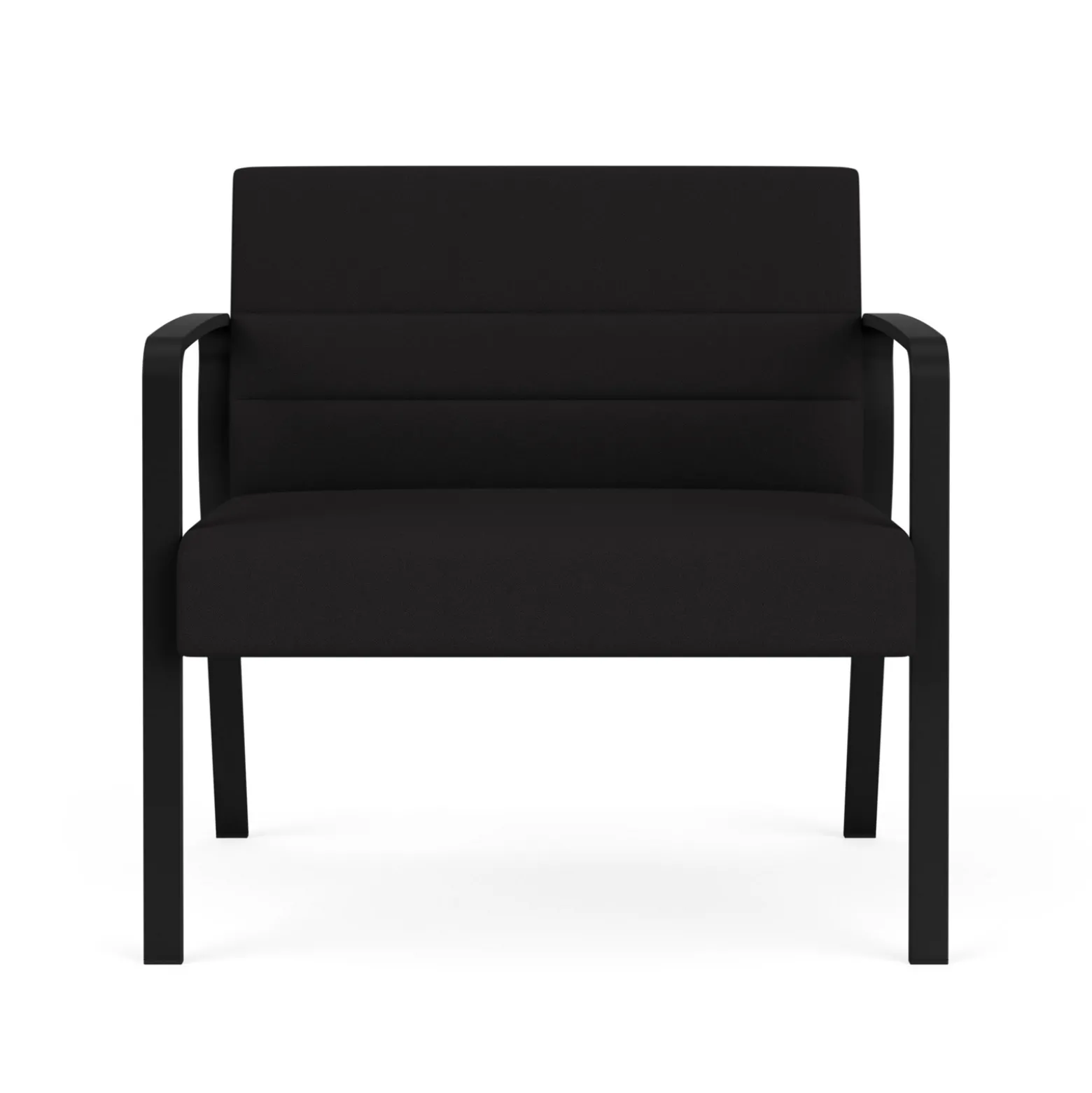 Waterfall Bariatric Chair in Standard Fabric, 4-Leg Base