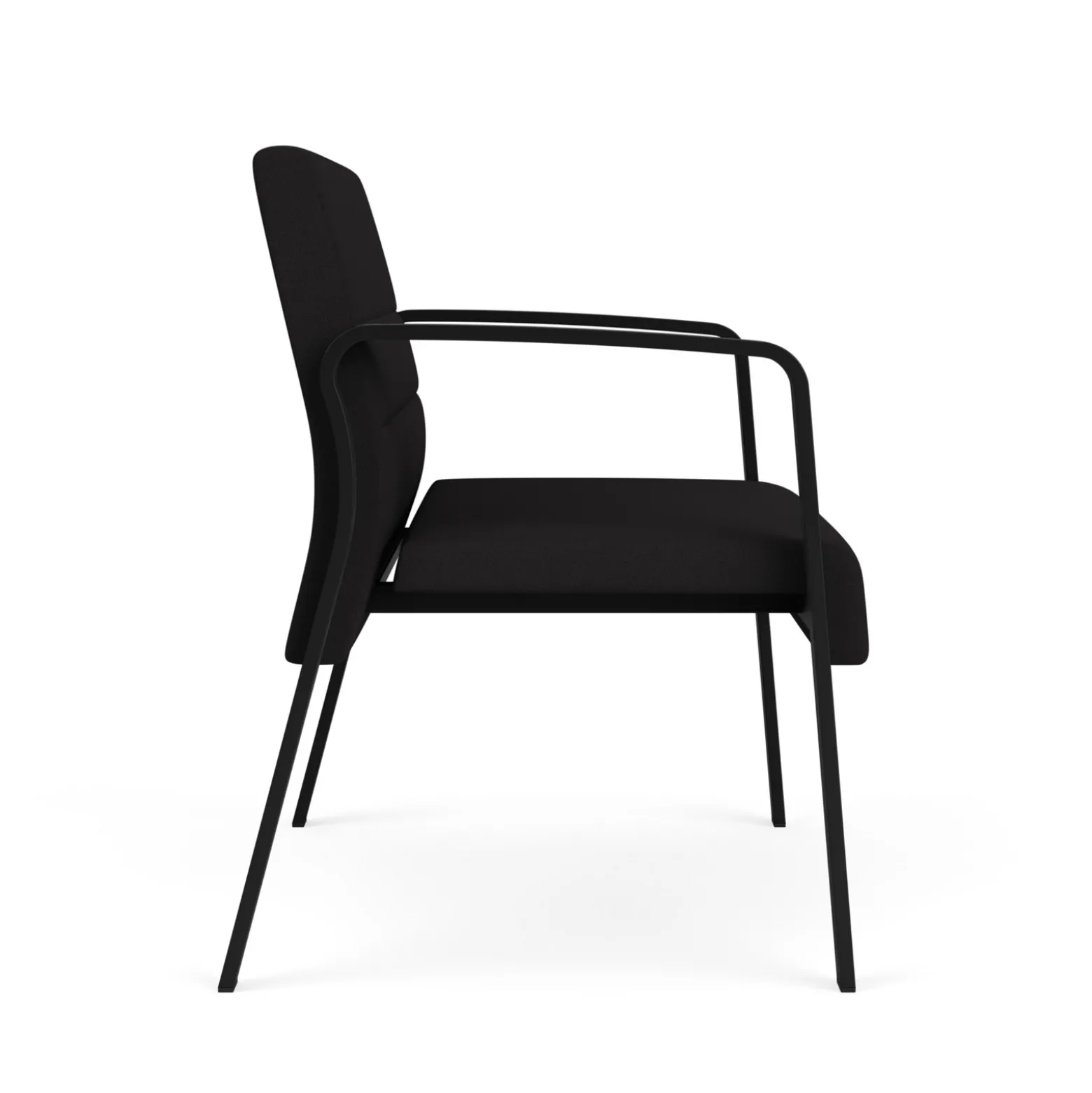 Waterfall Bariatric Chair in Standard Fabric, 4-Leg Base