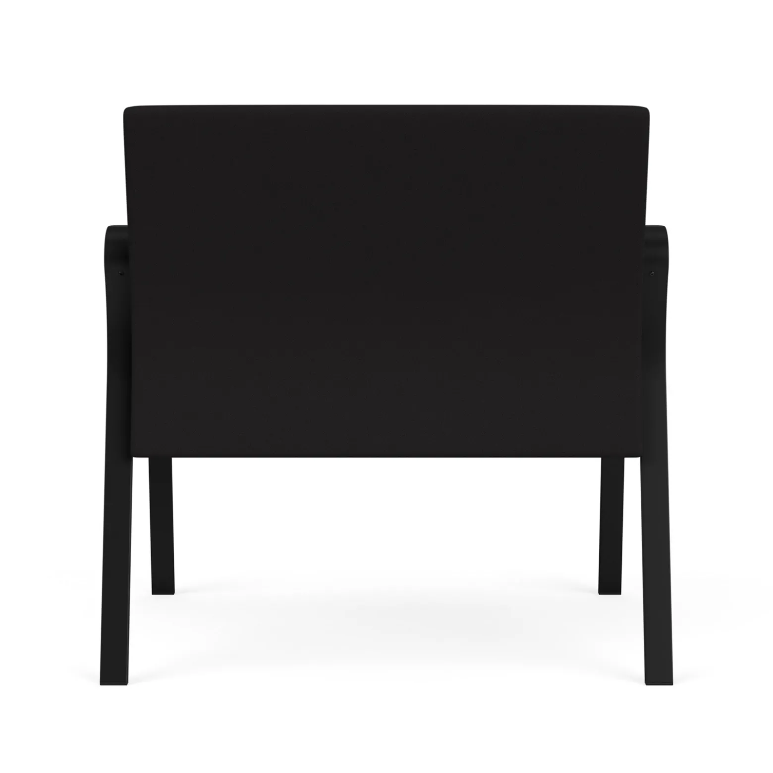 Waterfall Bariatric Chair in Standard Fabric, 4-Leg Base