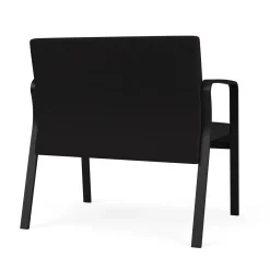 Waterfall Bariatric Chair in Standard Fabric, 4-Leg Base