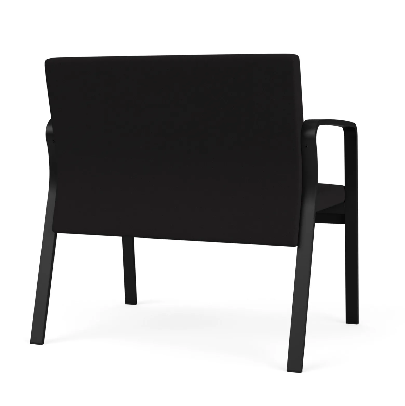 Waterfall Bariatric Chair in Standard Fabric, 4-Leg Base
