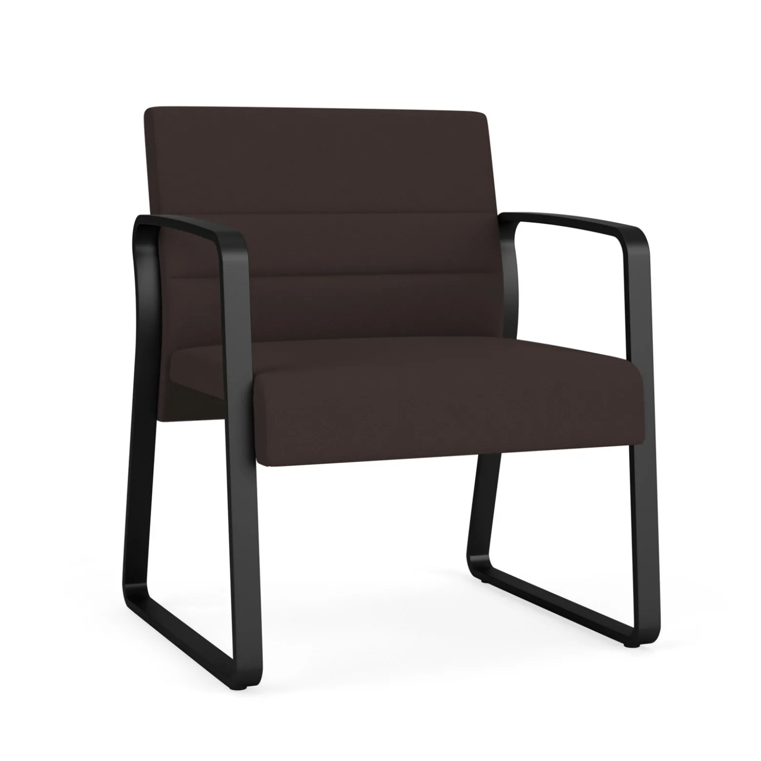 Waterfall Fabric Oversized Guest Chair in Standard Upholstery