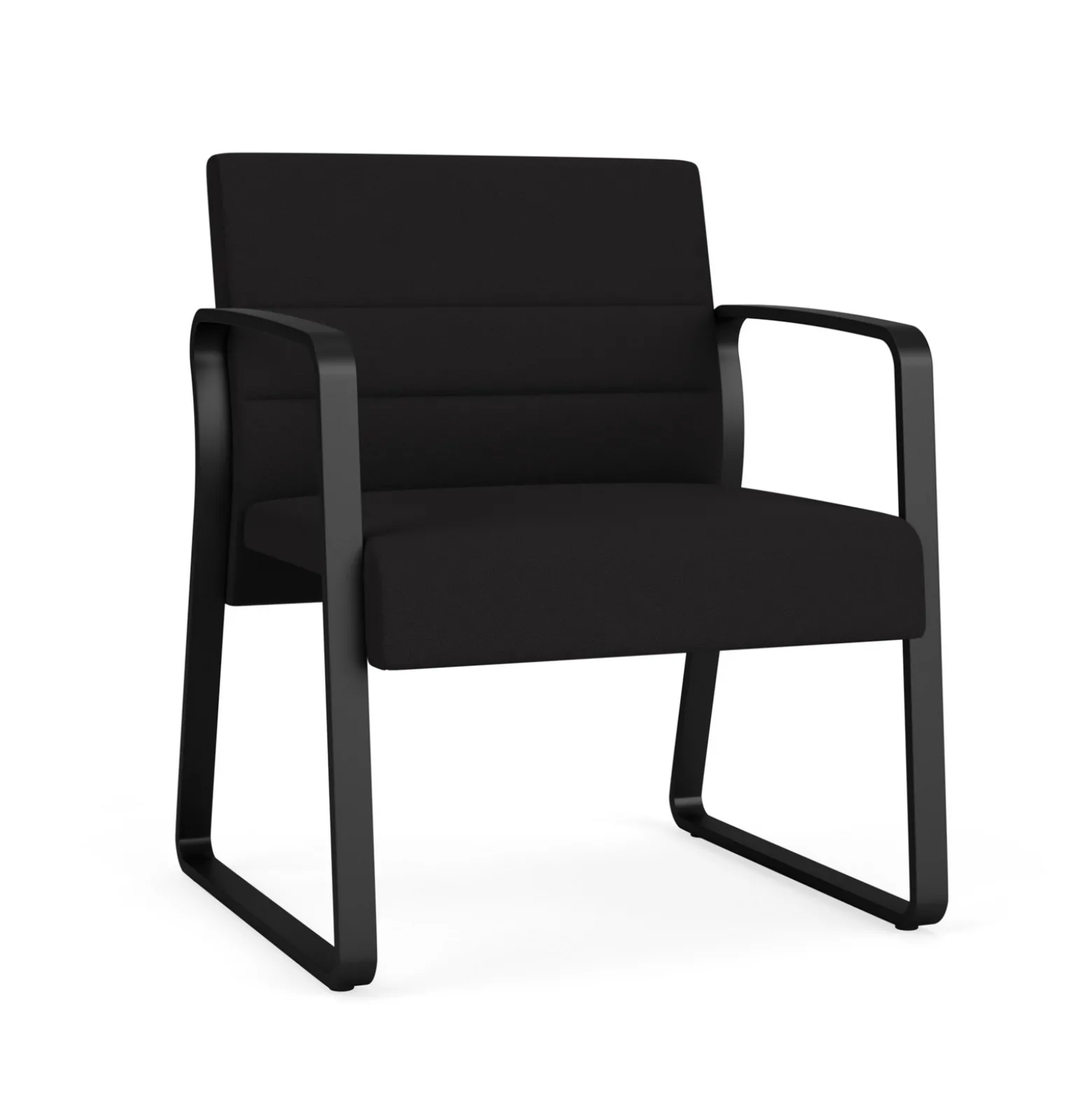 Waterfall Fabric Oversized Guest Chair in Standard Upholstery