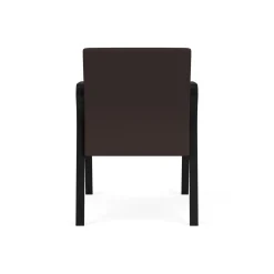 Waterfall Guest Chair in Standard Fabric, 4-Leg Base