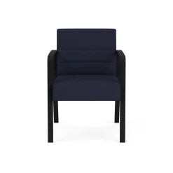 Waterfall Guest Chair in Standard Fabric, 4-Leg Base