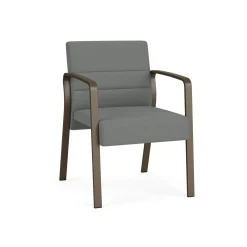 Waterfall Guest Chair in Standard Fabric, 4-Leg Base