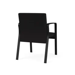 Waterfall Guest Chair in Standard Fabric, 4-Leg Base