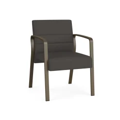 Waterfall Guest Chair in Designer Fabric, 4-Leg Base