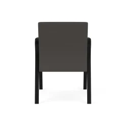 Waterfall Guest Chair in Designer Fabric, 4-Leg Base