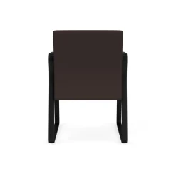 Waterfall Guest Chair in Standard Fabric, Sled Base