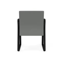 Waterfall Guest Chair in Standard Fabric, Sled Base