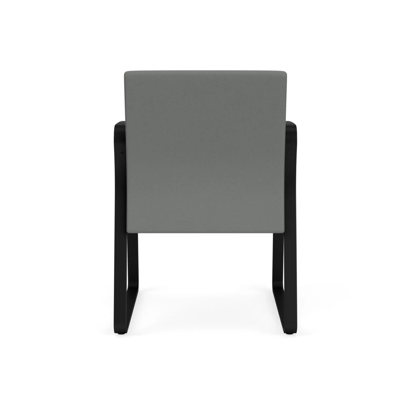 Waterfall Guest Chair in Standard Fabric, Sled Base