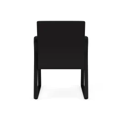Waterfall Guest Chair in Standard Fabric, Sled Base