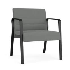 Waterfall Oversize Guest Chair in Standard Fabric, 4-leg Base