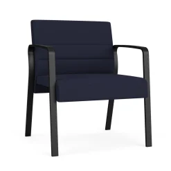 Waterfall Oversize Guest Chair in Standard Fabric, 4-leg Base