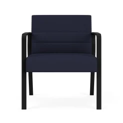 Waterfall Oversize Guest Chair in Standard Fabric, 4-leg Base