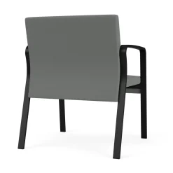 Waterfall Oversize Guest Chair in Standard Fabric, 4-leg Base