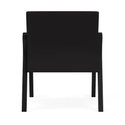 Waterfall Oversize Guest Chair in Standard Fabric, 4-leg Base