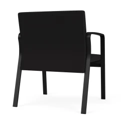 Waterfall Oversize Guest Chair in Standard Fabric, 4-leg Base
