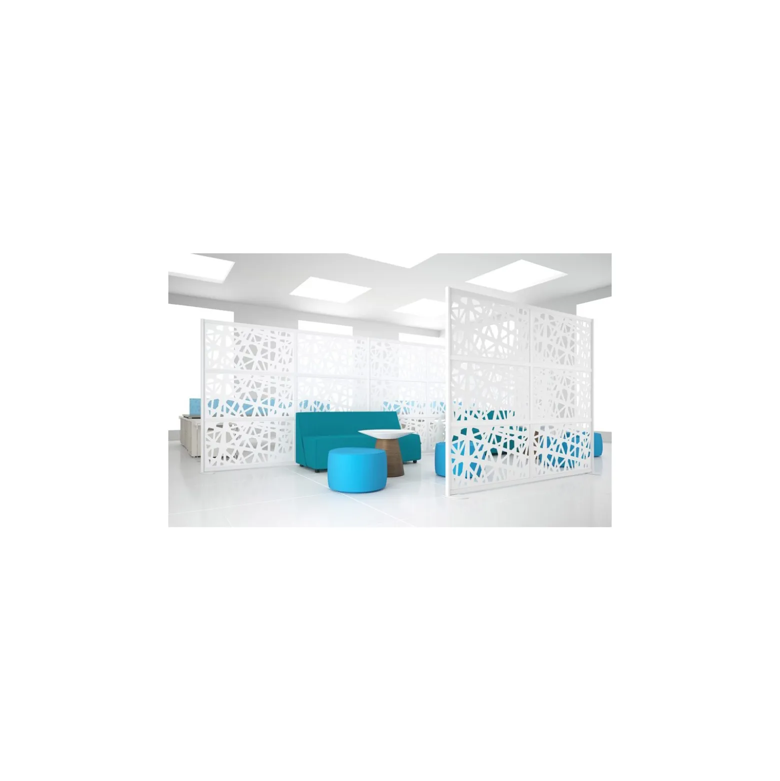 Web Divider Wall - 8'W x 6' H