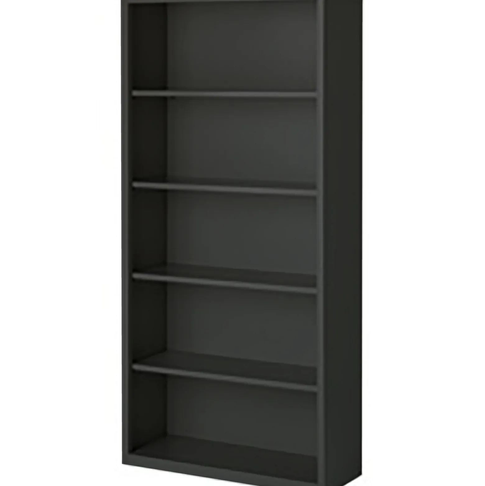 Welded-Steel Bookcase - 72"H