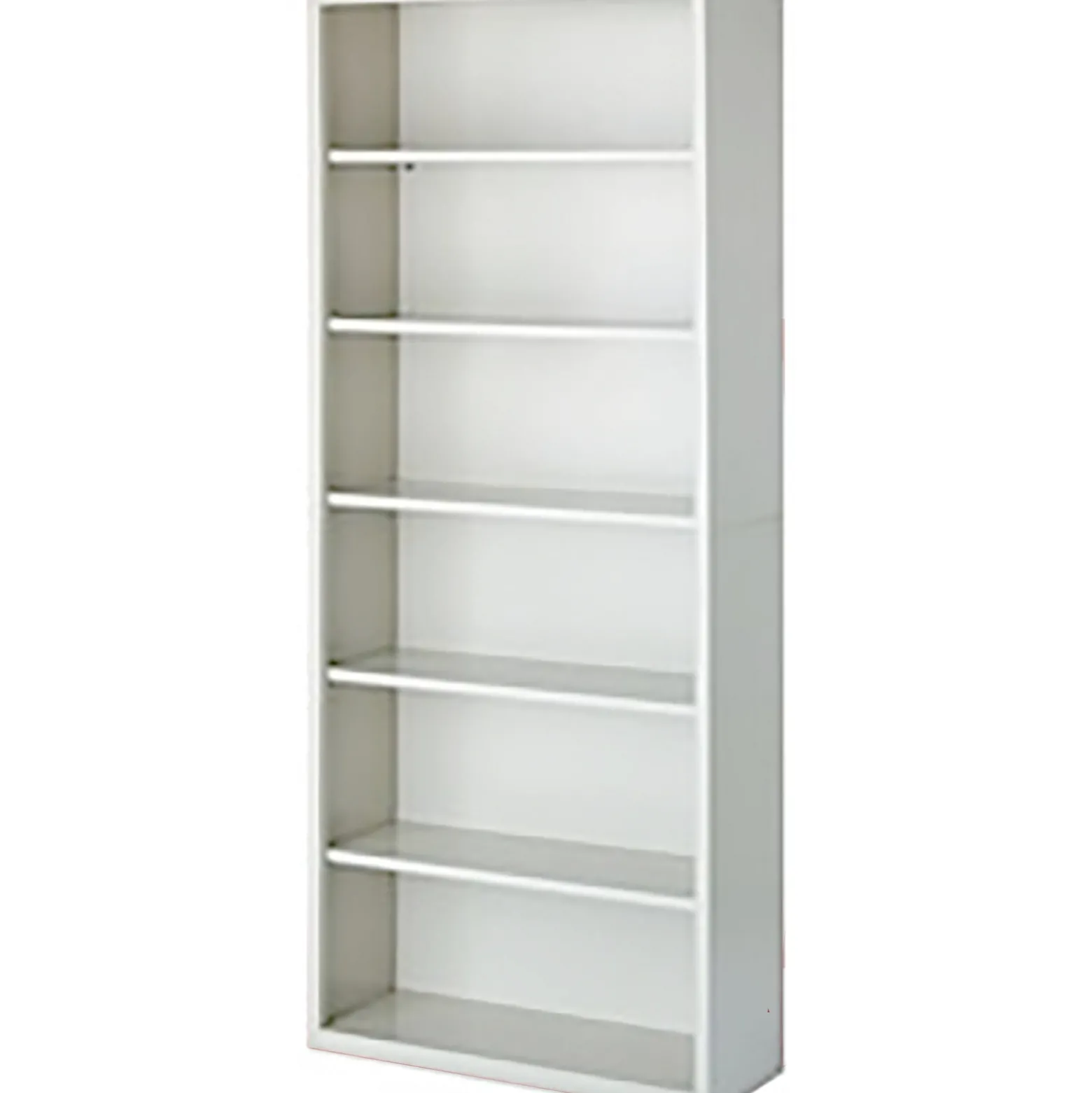 Welded-Steel Bookcase - 84"H