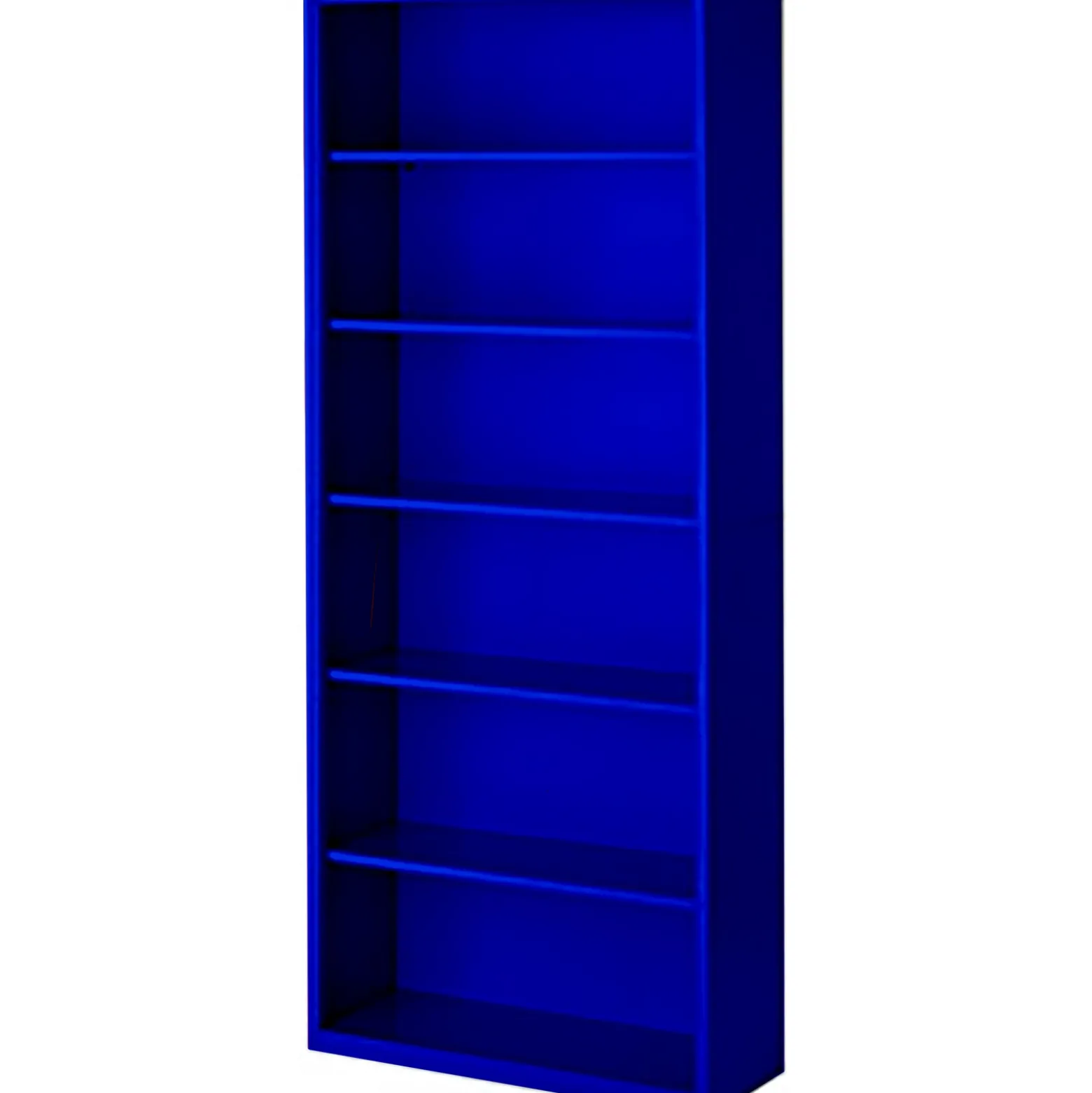 Welded-Steel Bookcase - 84"H