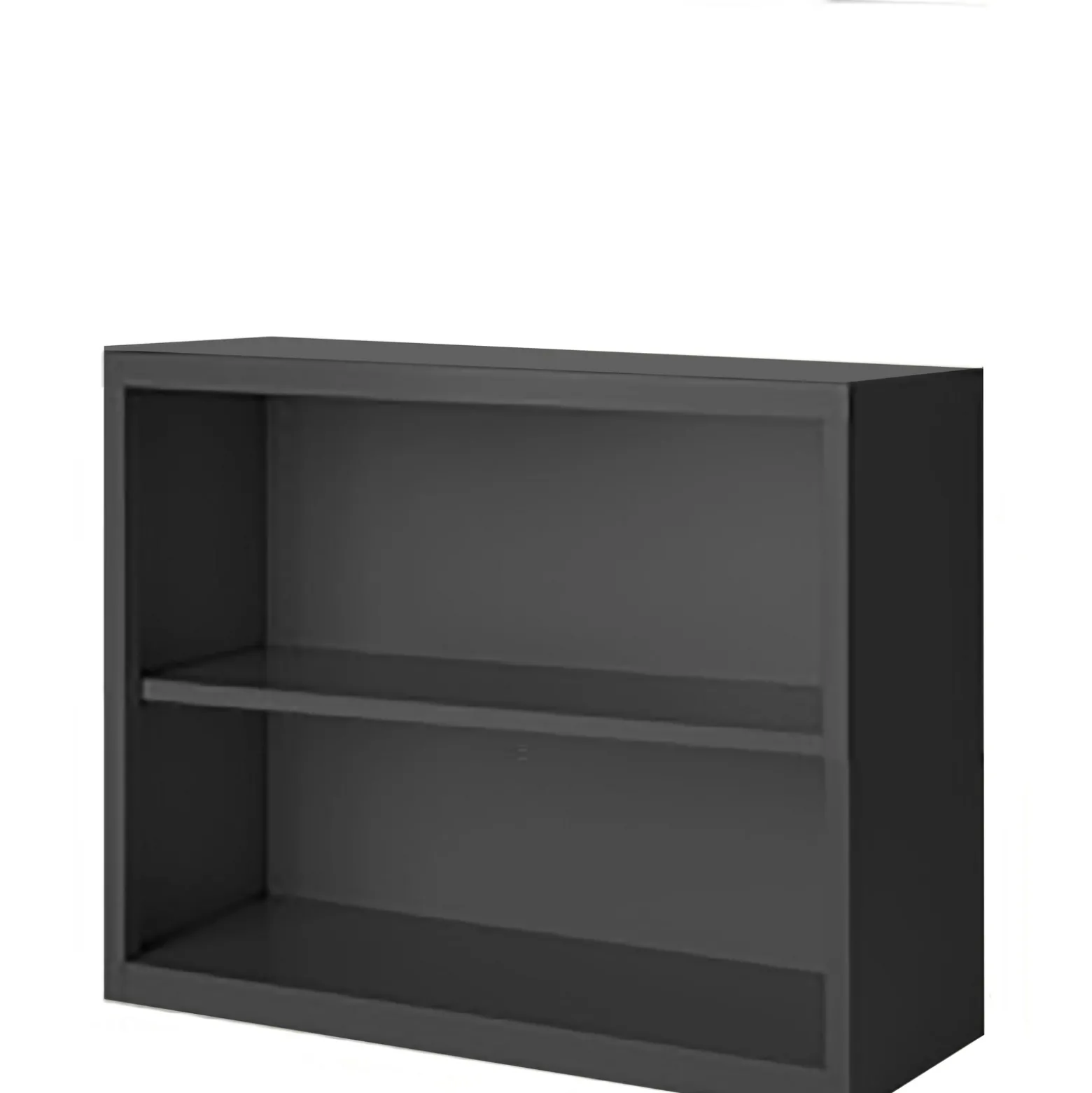 Welded-Steel Bookcase - 30"H