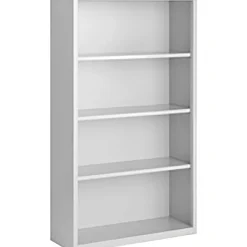 Welded-Steel Bookcase - 52"H