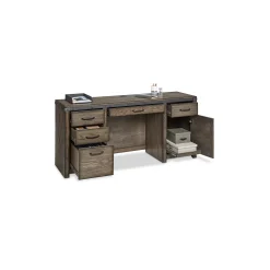 Westgate Double Pedestal Desk Credenza 66