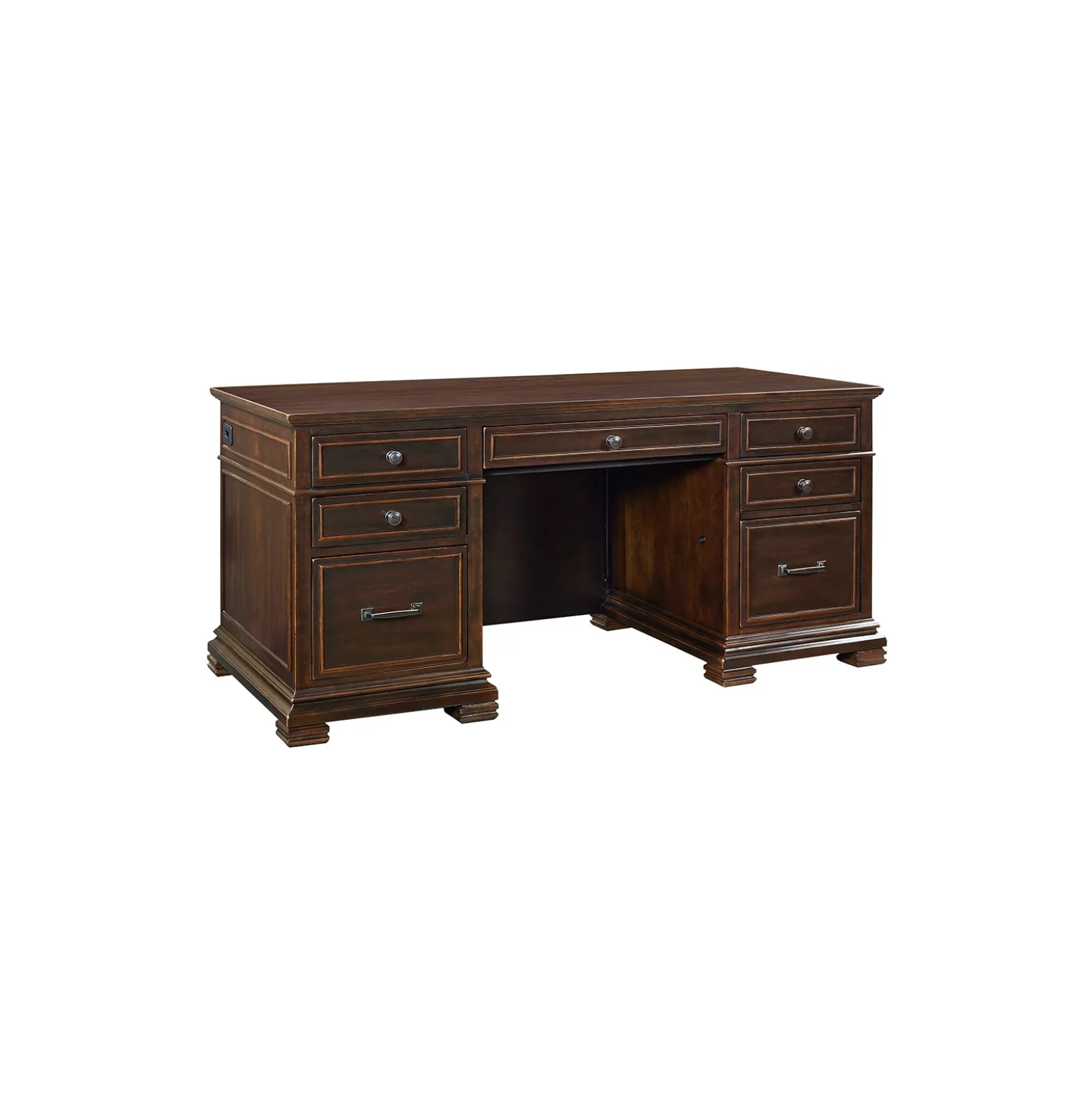 Westly Executive Desk with Power - 66"W
