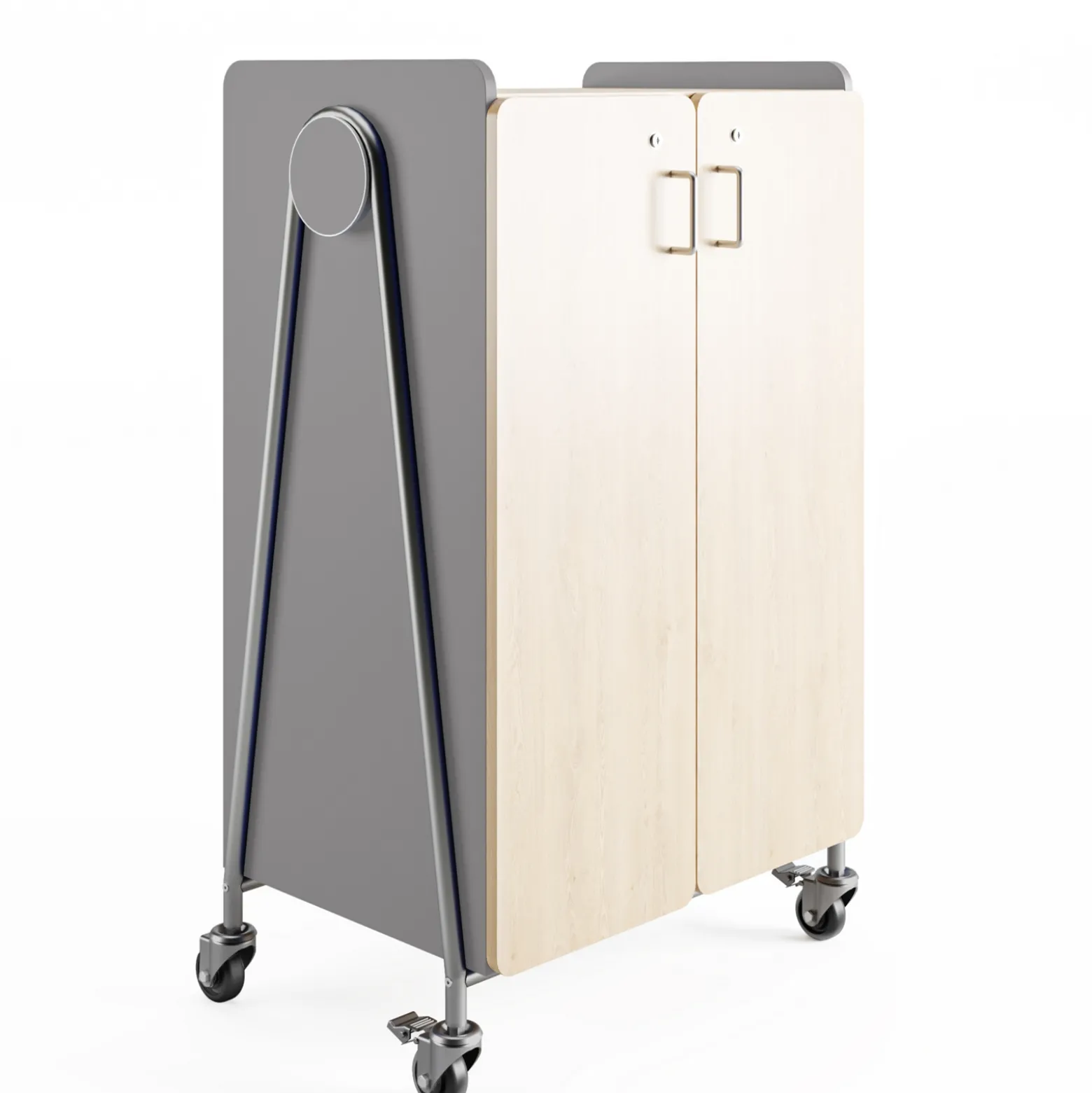 Whiffle Double Combination Storage Cart - 60”H